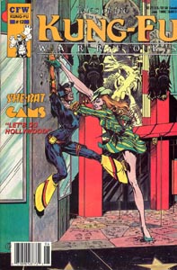 Murcielaga, She-Bat comic appearance, Kung-Fu Warriors #12 cover