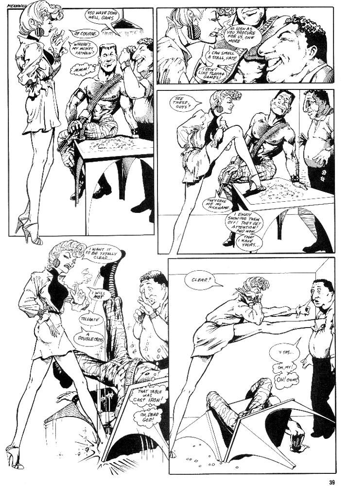 Murcielaga She-Bat first appearance Robowarriors #3 page 5