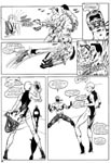 Murcielaga She-Bat first appearance Robowarriors #3 page 12