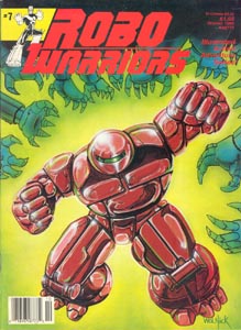 Murcielaga She-Bat comic appearance Robowarriors #7