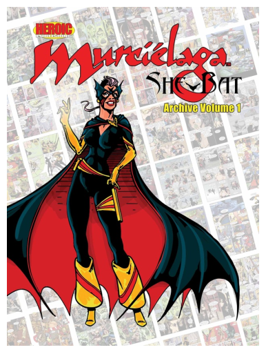 Cover of the Murcielaga She-Bat Archive, Volume 1 by Heroic Publishing and Critical Blast